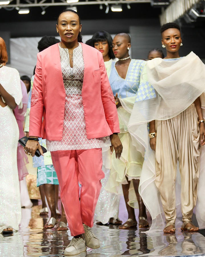 Ejiro Amos Tafiri at the 10th Anniversary of Togo Fashion Festival 2023 ...